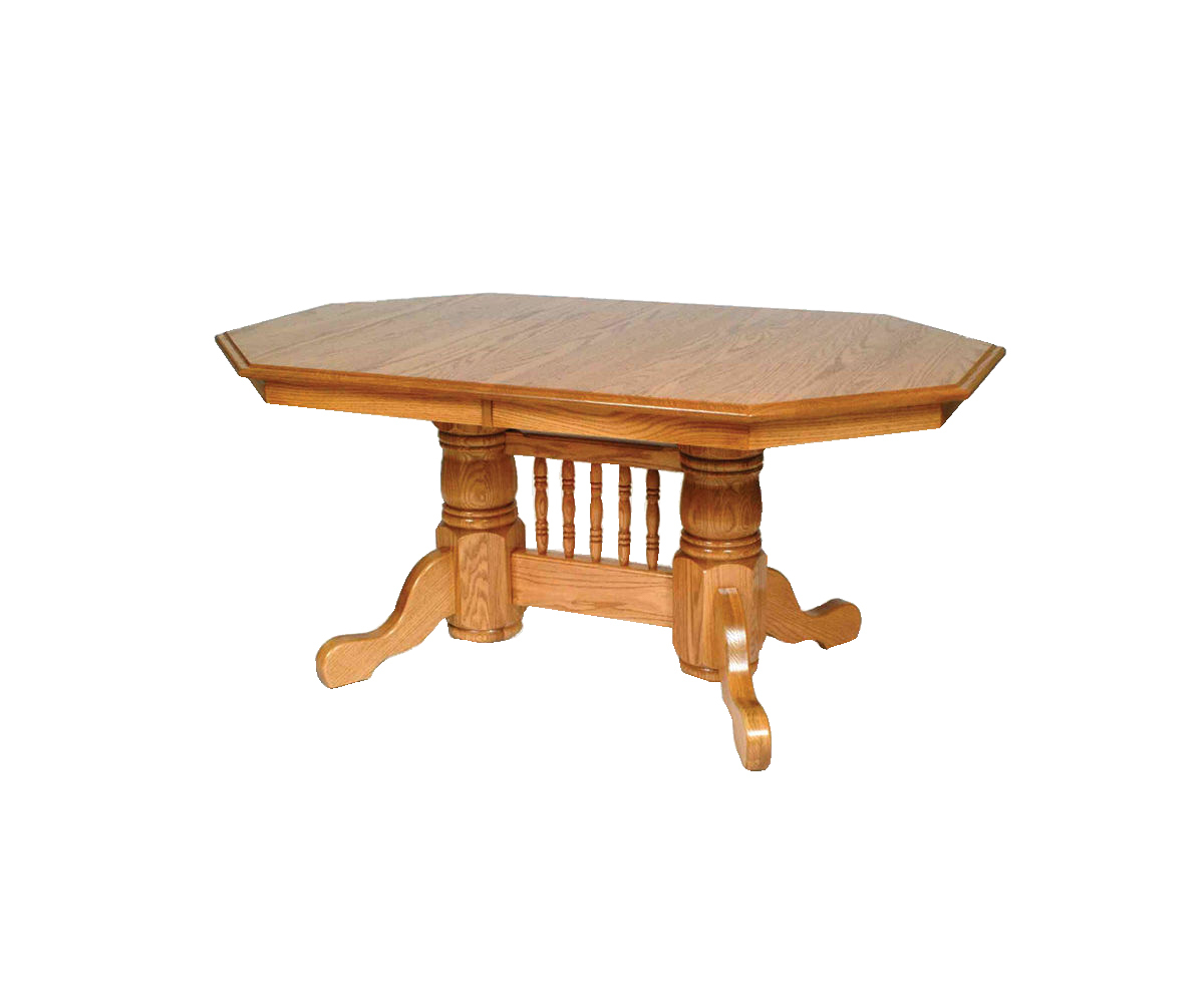 Standard Double Pedestal Table Dovetails Furniture