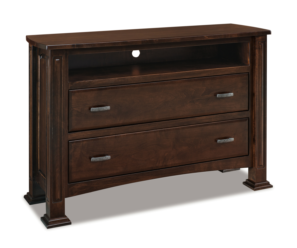 Lexington 2 Drawer Media Chest Dovetails Furniture