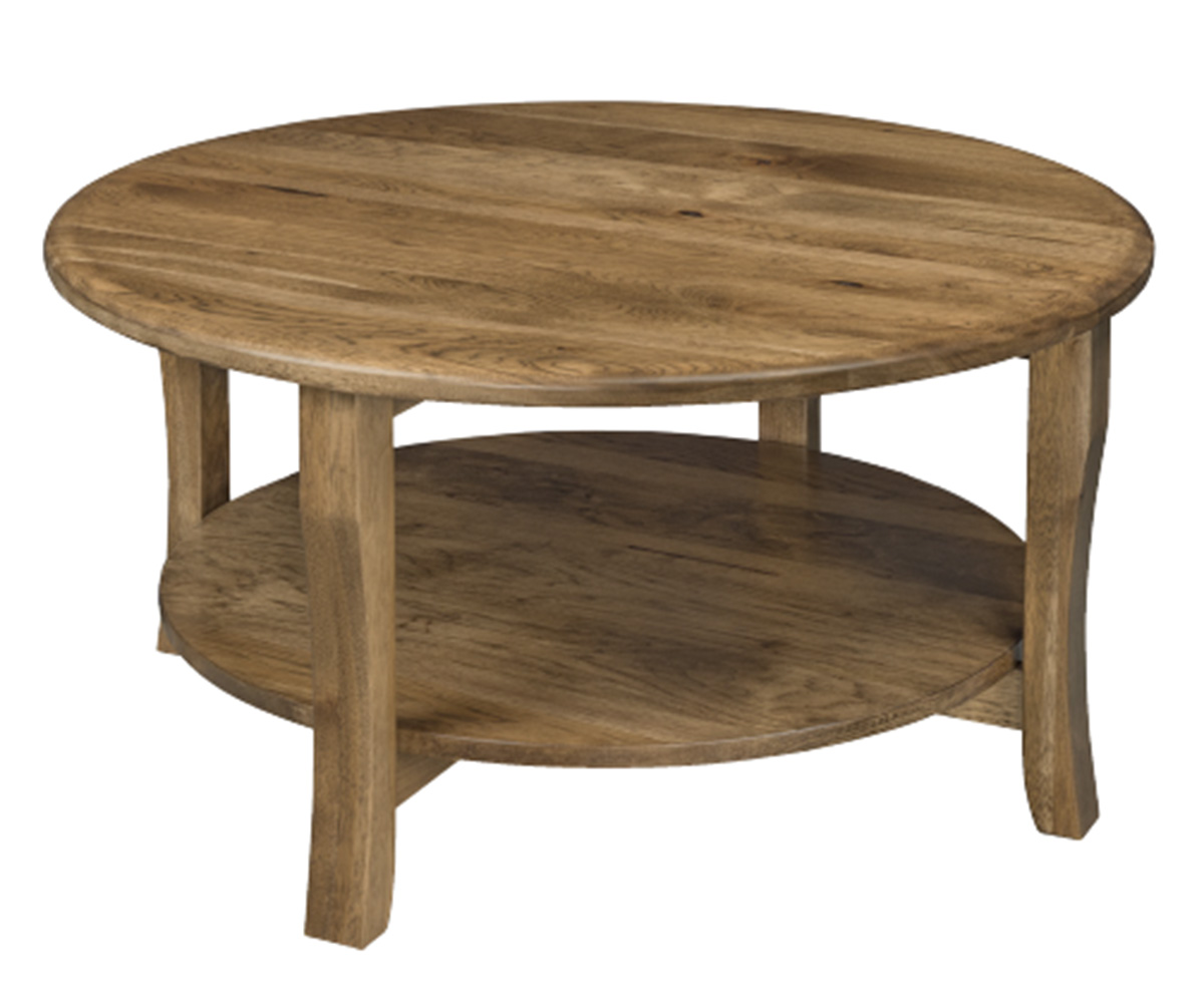 Berkley 36" Round Coffee Table | Dovetails Furniture