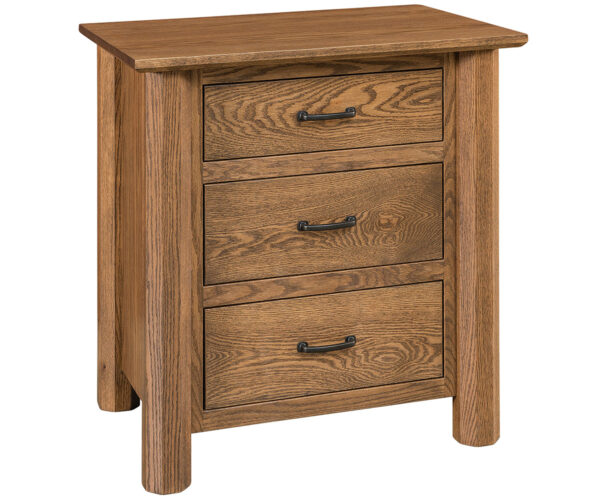 Fenwood 3 Drawer Nightstand