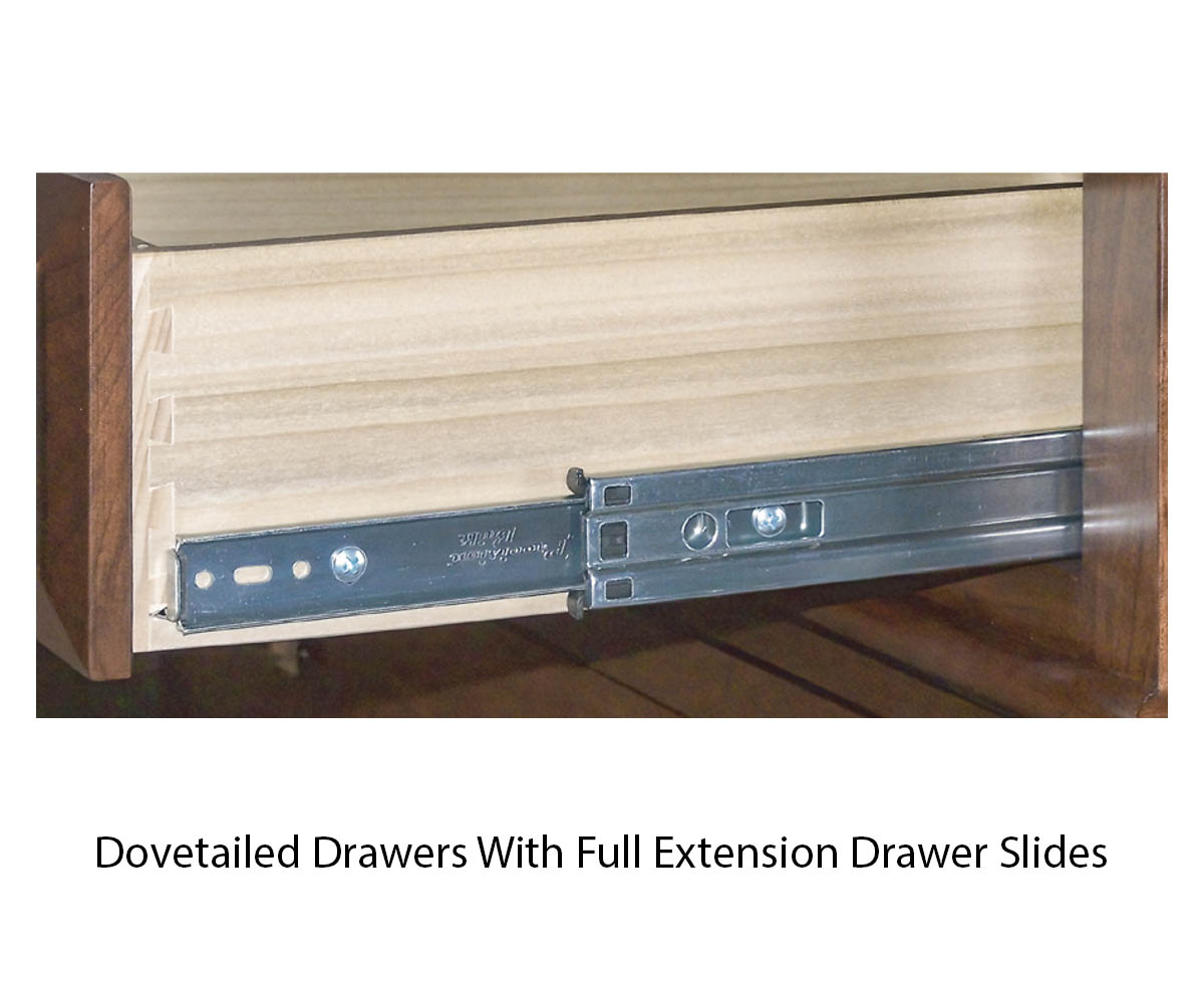 Homestead 2 Doors 1 Drawer Nightstand - Image 2