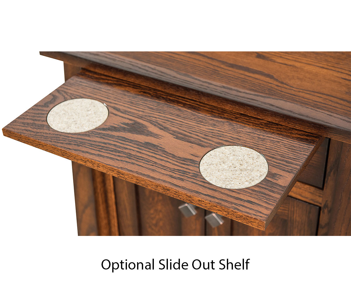 Ashton 1 Drawer 1 Door Nightstand - Image 5