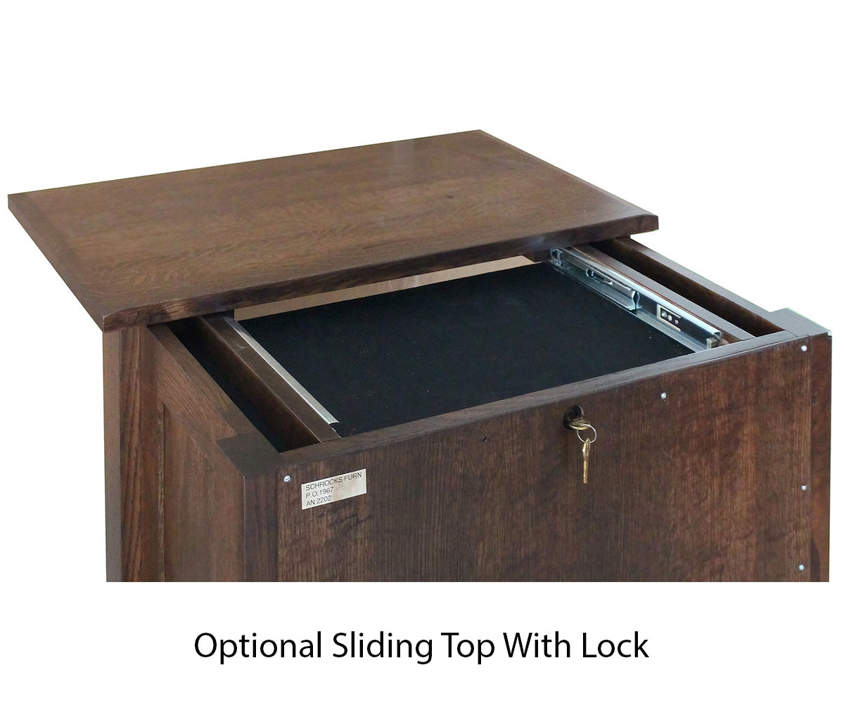 Ashton 1 Drawer 1 Door Nightstand - Image 4