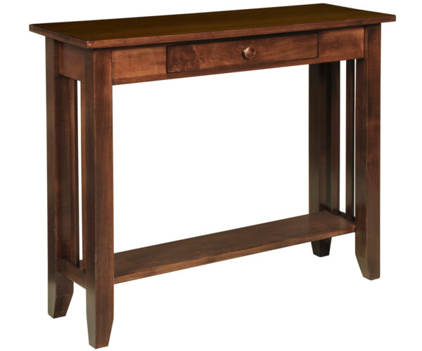 Mission Hall Table with Drawer