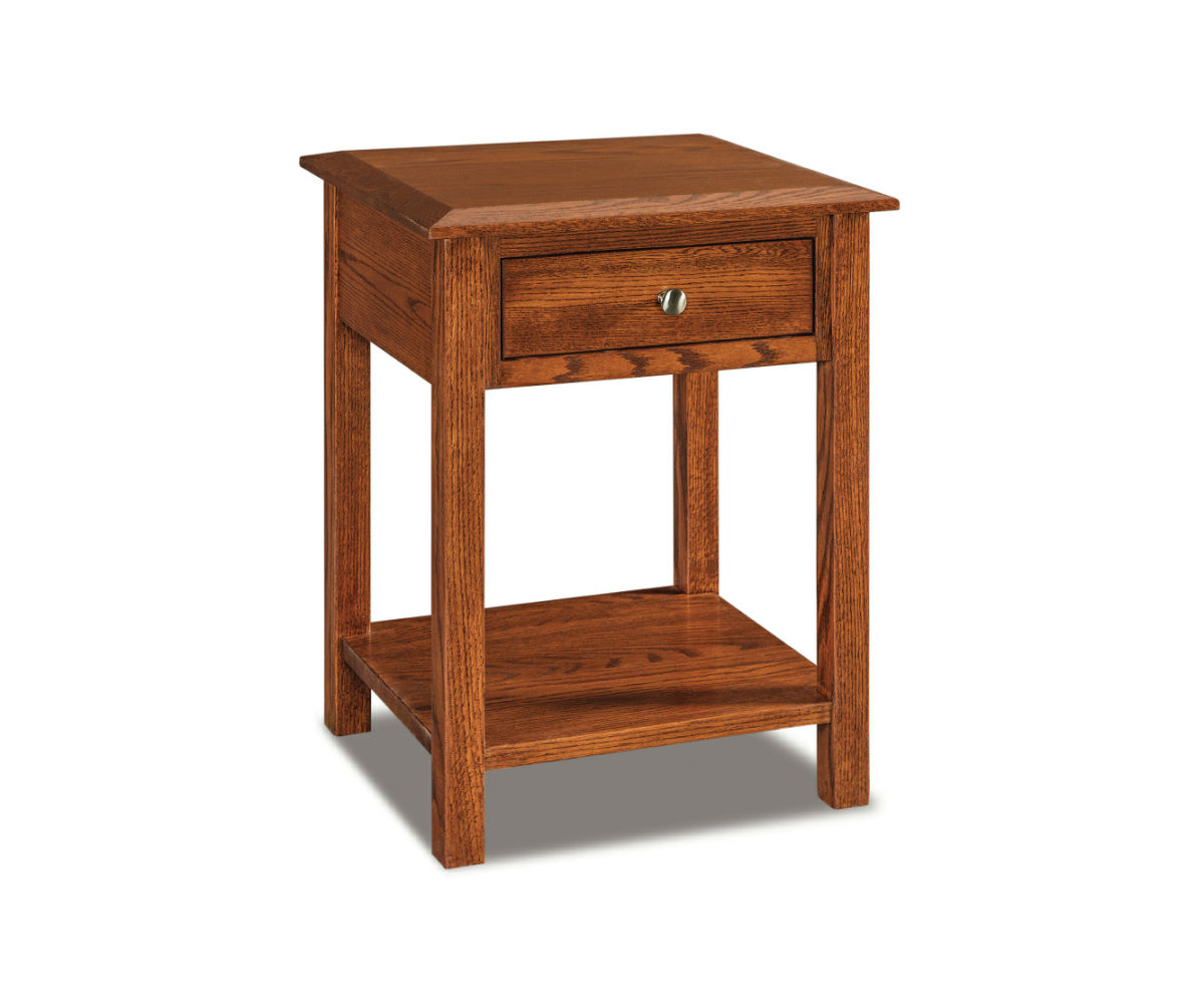 Finland 1 Drawer Open Nightstand