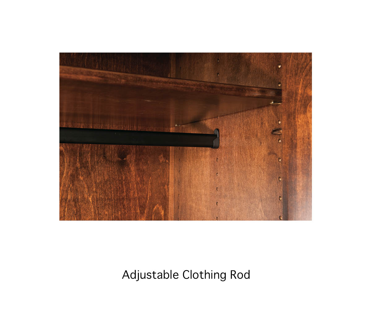 Carlisle Wardrobe Armoire - Image 2